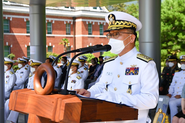 제28대 해군 군수사령관 정일식 소장 취임