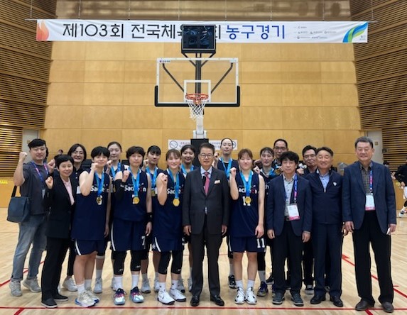사천시청 여자농구단, 제103회 전국체육대회 농구 여자일반부 금메달