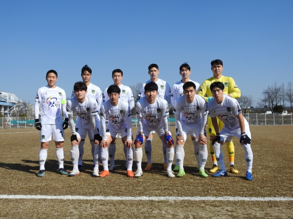 진주시민축구단, 대전하나시티즌B에 1-0 개막전 승리