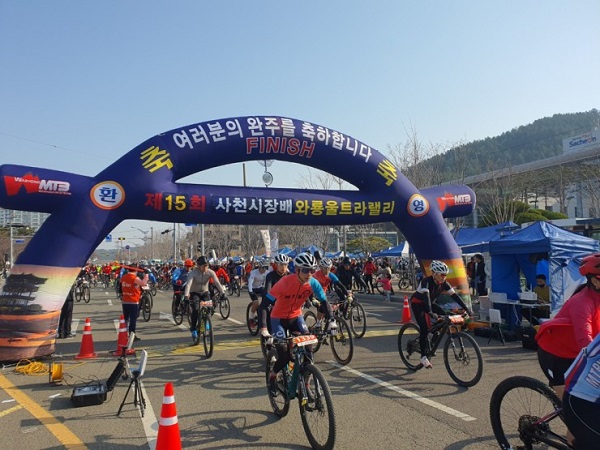 제15회 사천시장배 와룡울트라랠리 전국산악자전거대회 열려