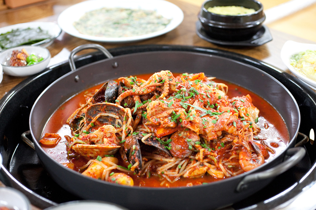 해물찜과 닭갈비가 만났어요!